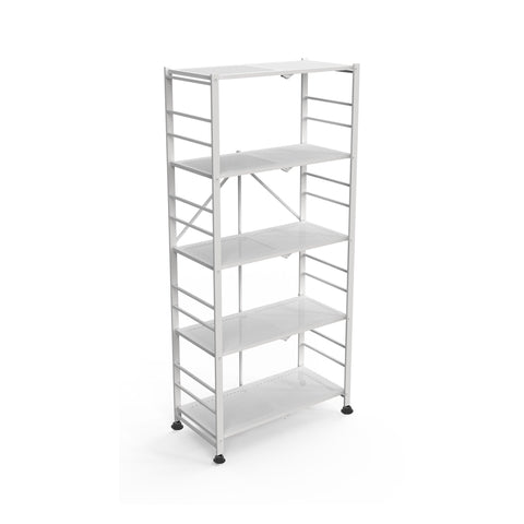 Minori, Scaffali 5 Ripiani, 71x38x156h cm Bianco