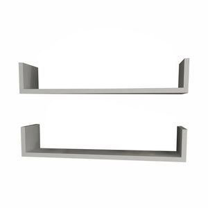 Mensola Sud, Scaffale, Ripiano a muro, Scaffalatura multiuso, 63x15 h15 cm, Bianco