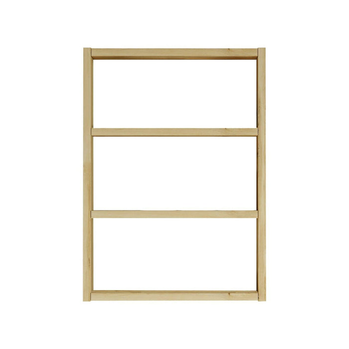 Mensola Bulbul, Scaffale, Ripiano a muro, Scaffalatura multiuso, 43x9 h60 cm, Sabbia