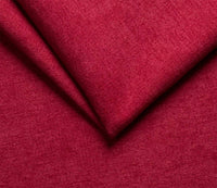Divano letto 2 posti Sonico, Sofà trasformabile per salotto, imbottito, sfoderabile, Qualità 100% Made in Italy, 200x95 h100 cm, Rosso