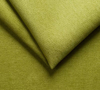 Divano letto 3 posti Nus, Sofà trasformabile per salotto, imbottito, sfoderabile, Qualità 100% Made in Italy, 225x95 h100 cm, Verde