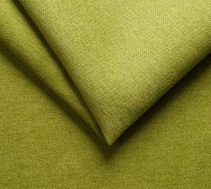 Divano letto 3 posti Quindici, Sofà trasformabile per salotto, imbottito, sfoderabile, Qualità 100% Made in Italy, 220x95 h100 cm, Verde