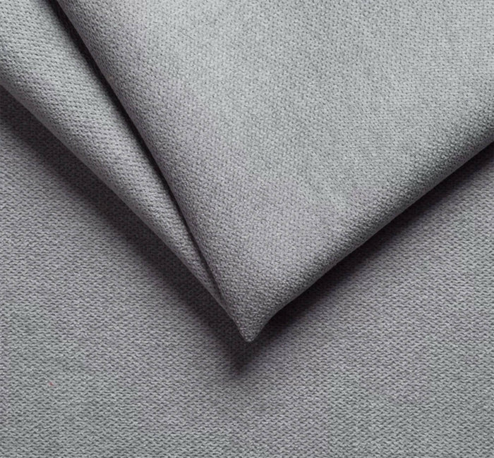 Divano letto 3 posti Trino, Sofà trasformabile per salotto, imbottito, sfoderabile, Qualità 100% Made in Italy, 225x95 h100 cm, Grigio