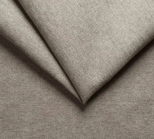 Divano letto 3 posti Paceco, Sofà trasformabile per salotto, imbottito, sfoderabile, Qualità 100% Made in Italy, 225x95 h100 cm, Tortora