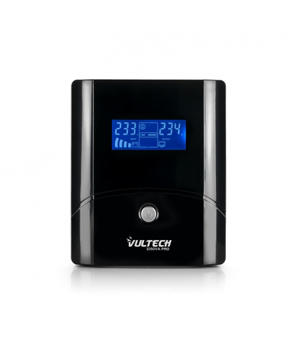 Vultech ups1050va-pro gruppo di continuità (ups) a linea interattiva 1,05 kva 560 w 2 presa(e) ac