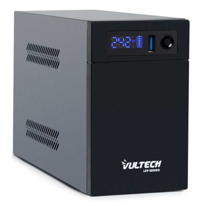 Vultech ups1000va-lfp gruppo di continuità (ups) a linea interattiva 1 kva 530 w 2 presa(e) ac
