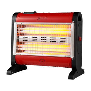 Dcg Stufa Al Quarzo 2 Potenze 800-1600W Con Turbo E Umidificatore - SA9424