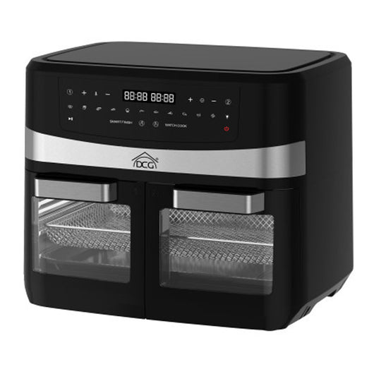 Friggitrice Forno Ad Aria 12l A 2 Porte Con 12 Programmi E 6 Accessori