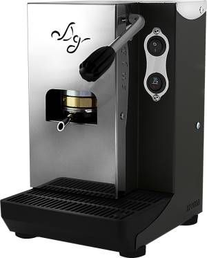 Aroma plus basic macchina da caff� cialde 44mm nero - 8052879790201