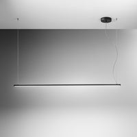 Sospensione Moderna Syncro Metallo Nero Acrilico Led 35W 3000K