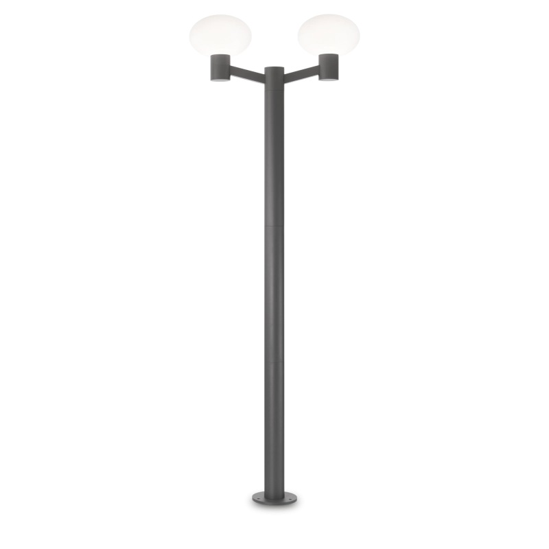 Lampada Da Terra Clio Mpt2 Antracite Ideal-lux