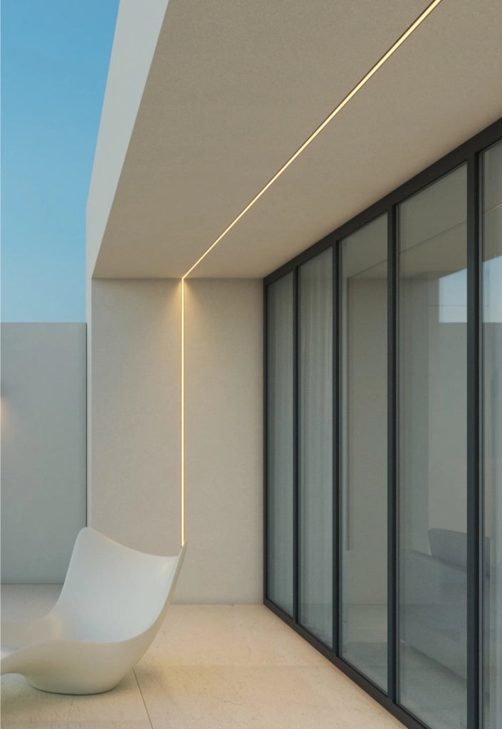 Striscia LED 25 metri Beneito & Faure serie FINE 61 24 15, luce calda 2700K, alta efficienza luminosa, grado protezione IP20 - Beneito & Faure