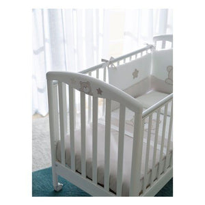 Lettino pali 0253teo teo bianco