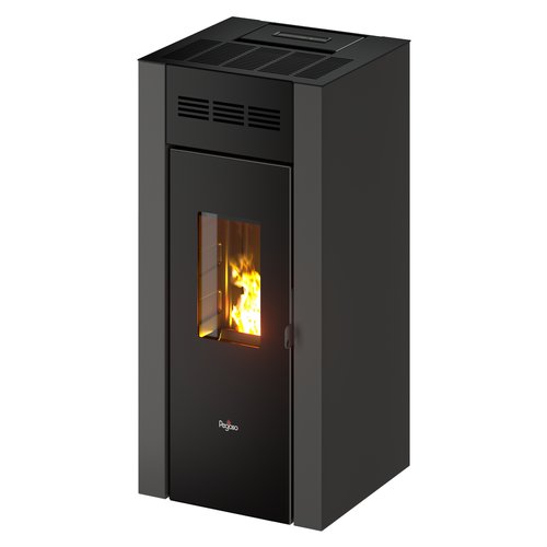 Stufa pellet pegaso 7022003 elane 9.0 antracite