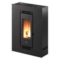 Stufa pellet 8,5kw luce plus 9 antracite 5 stelle 7023040