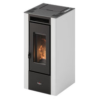 Stufa pellet pegaso 7025066 elliot 6 white