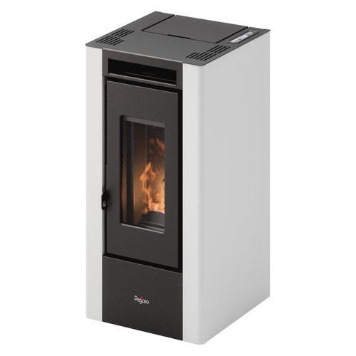 Stufa pellet pegaso 7025066 elliot 6 white