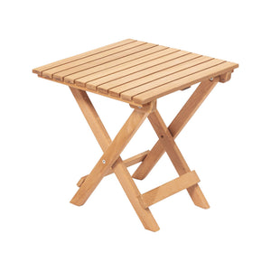 Rubano, Tavolo da Esterno 2 Posti, 40x40x40h cm Marrone