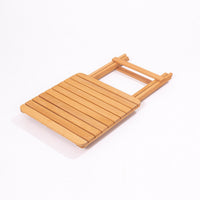 Stregna, Tavolo da Esterno 2 Posti, 50x50x72h cm Marrone