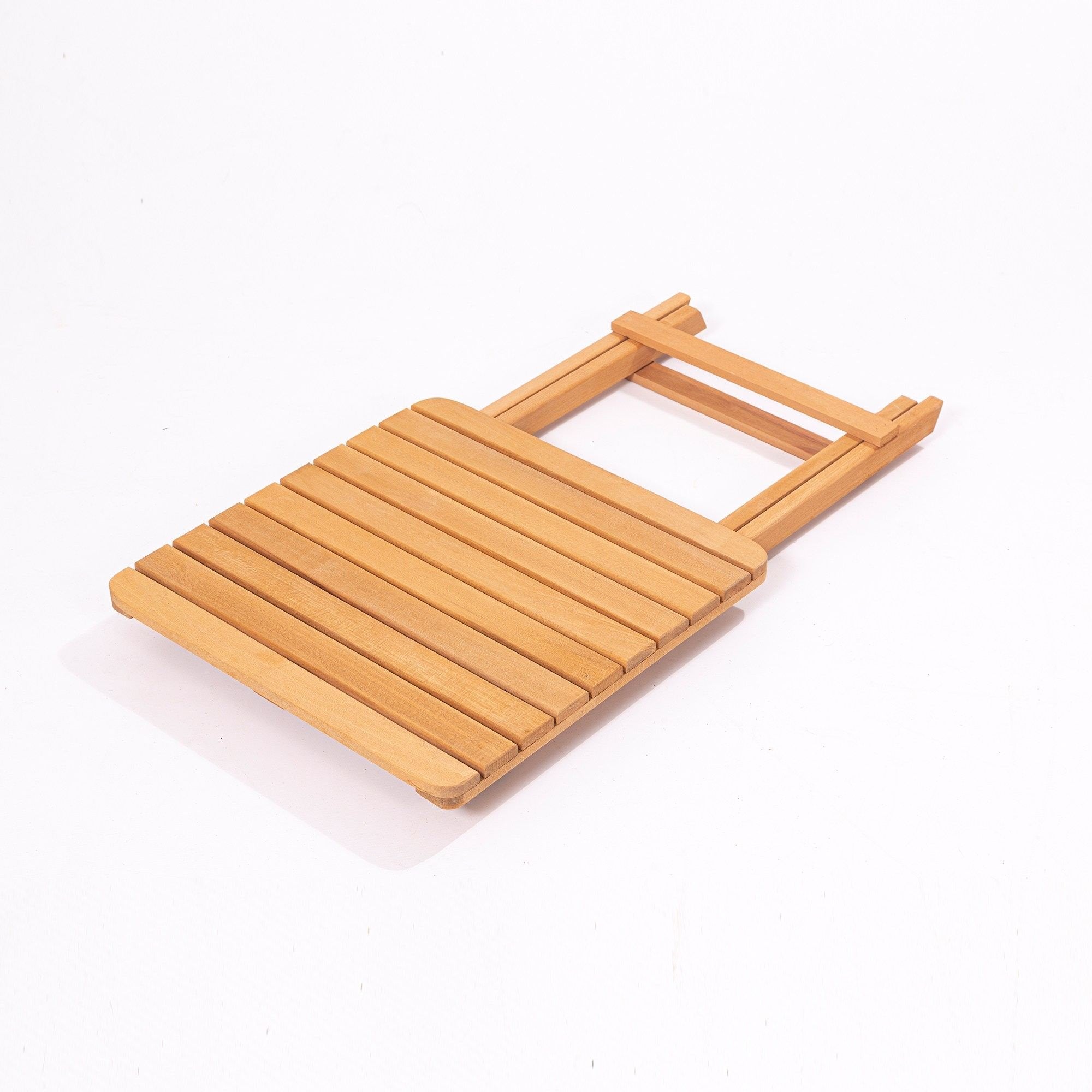 Stregna, Tavolo da Esterno 2 Posti, 50x50x72h cm Marrone