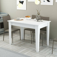 Eupilio, Tavolo Fisso 4 Posti, 72x110x75h cm Bianco