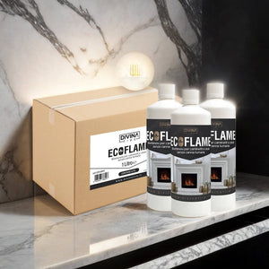 Accessorio riscaldamento Aliano, Accessorio per stufa, Utensili per il riscaldamento, Made in Italy, 26x35 h27 cm, Bianco e Nero