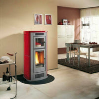 Accessorio riscaldamento Andrate, Accessorio per stufa, Utensili per il riscaldamento, Made in Italy, 60x80 h1 cm, Nero