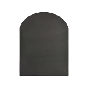 Accessorio riscaldamento Andrate, Accessorio per stufa, Utensili per il riscaldamento, Made in Italy, 60x80 h1 cm, Nero