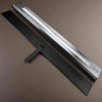 Bruciatore Airole, Fornello, Elemento riscaldante, Inceneritore, Made in Italy, 11x90 h5 cm, Nero e Argento