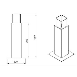 Camino a bioetanolo Jakarta, Caminetto ecologico, Focolare senza fumo, Riscaldatore ad etanolo, Made in Italy, 20x20 h110 cm, Bianco