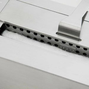 Camino a bioetanolo Adro, Caminetto ecologico, Focolare senza fumo, Riscaldatore ad etanolo, Made in Italy, 90x17 h39 cm, Nero