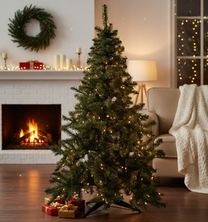 Tinsel, Albero di Natale 74 Rami Made in Italy, 200h cm Verde