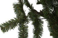 Tinsel, Albero di Natale 180 cm 61 Rami Made in Italy, 180h cm Verde