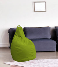 Pouf Aunter, Poltrona multiuso, Poltroncina sacco, Pouf poggiapiedi, Made in Italy, 90x90 h120 cm, Giallo