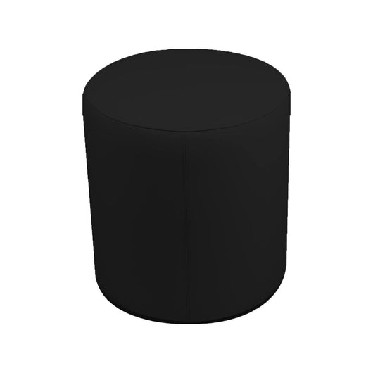 Pouf Lisboa, Poltrona multiuso, Poltroncina sacco, Pouf poggiapiedi, Made in Italy, 40x40 h42 cm, Nero