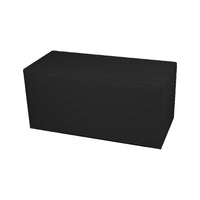 Pouf Bucuresti, Poltrona multiuso, Poltroncina sacco, Pouf poggiapiedi, Made in Italy, 90x40 h42 cm, Nero