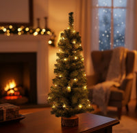 Merry, Albero di Natale 120 Rami Made in Italy, 75h cm