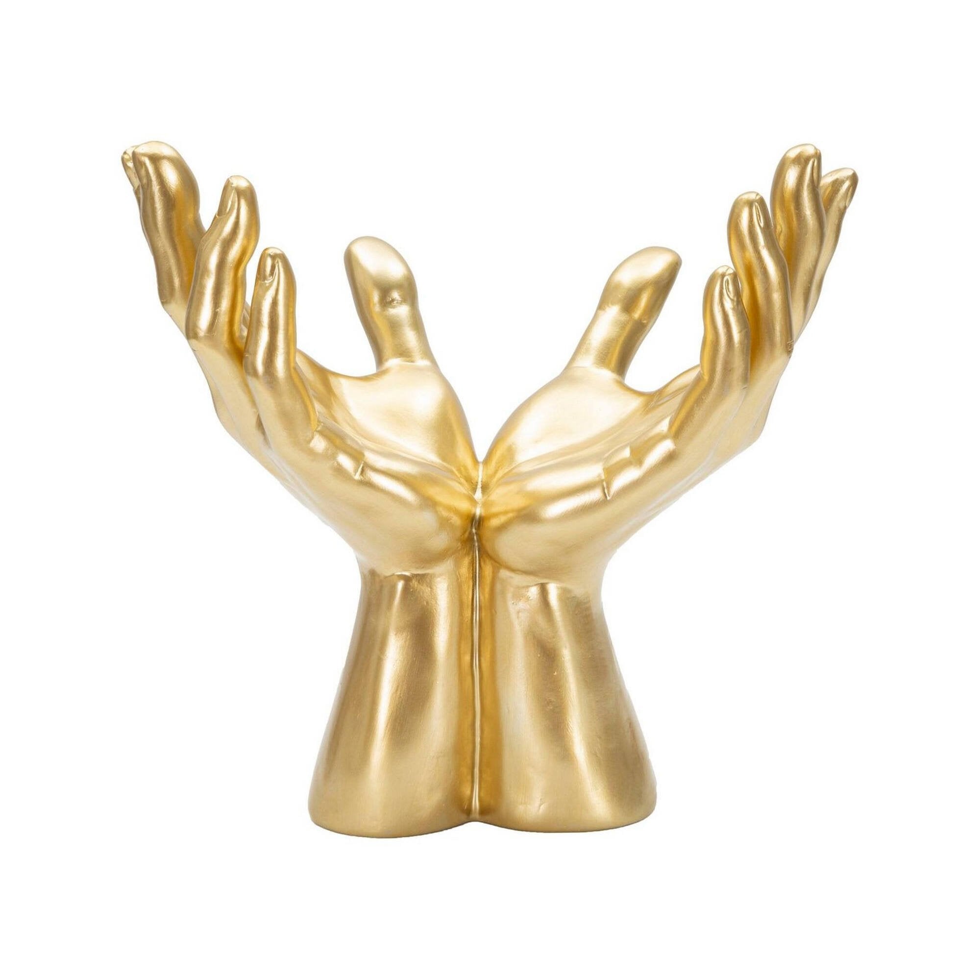 Oggettistica Arabica, Complemento d'arredo, Articolo decorativo, Accessorio d'arredo, 25x15 h24 cm, Oro