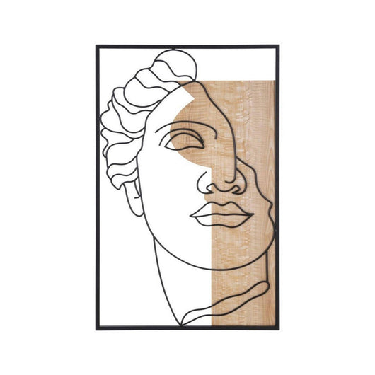 Pannello decorativo Festa, Pannello artistico, Pannello ornamentale, Accessorio decorativo, 50x2 h80 cm, Multicolore