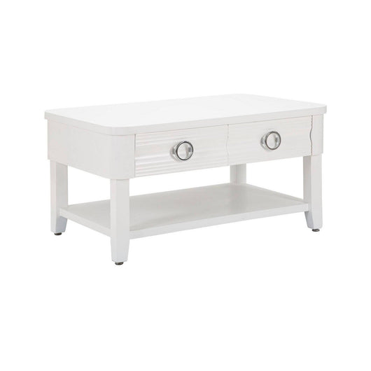 Tavolino da salotto Taylor, Tavolo basso da caffè, Portariviste per divano, Ripiano da soggiorno, 90x60 h47 cm, Bianco