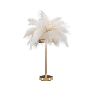 Lampada da tavolo Sinopia, Luce da scrivania, Luminaria da ufficio, Lampada da lavoro, Bianco e Oro, 40x40 h55 cm