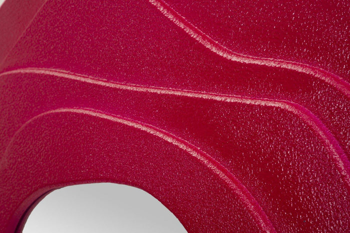 Specchio Brennero, Specchiera, Articolo d'arredo a muro, Decorazione con specchio, 90x4 h97 cm, Fucsia