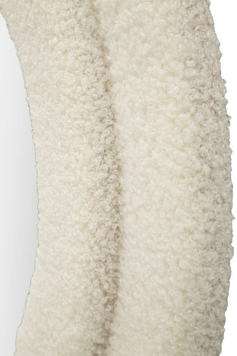 Specchio Bottarone, Specchiera, Articolo d'arredo a muro, Decorazione con specchio, 40x4 h160 cm, Crema