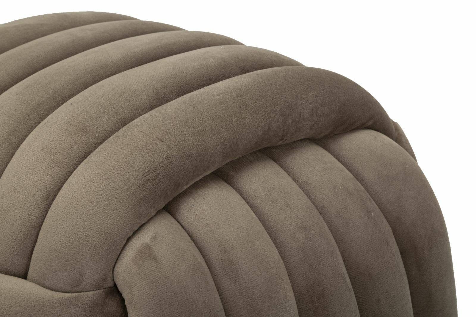 Pouf Bozzente, Poltrona multiuso, Scendiletto, Pouf poggiapiedi, 45x45 h45 cm, Grigio