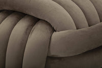 Pouf Bozzente, Poltrona multiuso, Scendiletto, Pouf poggiapiedi, 45x45 h45 cm, Grigio