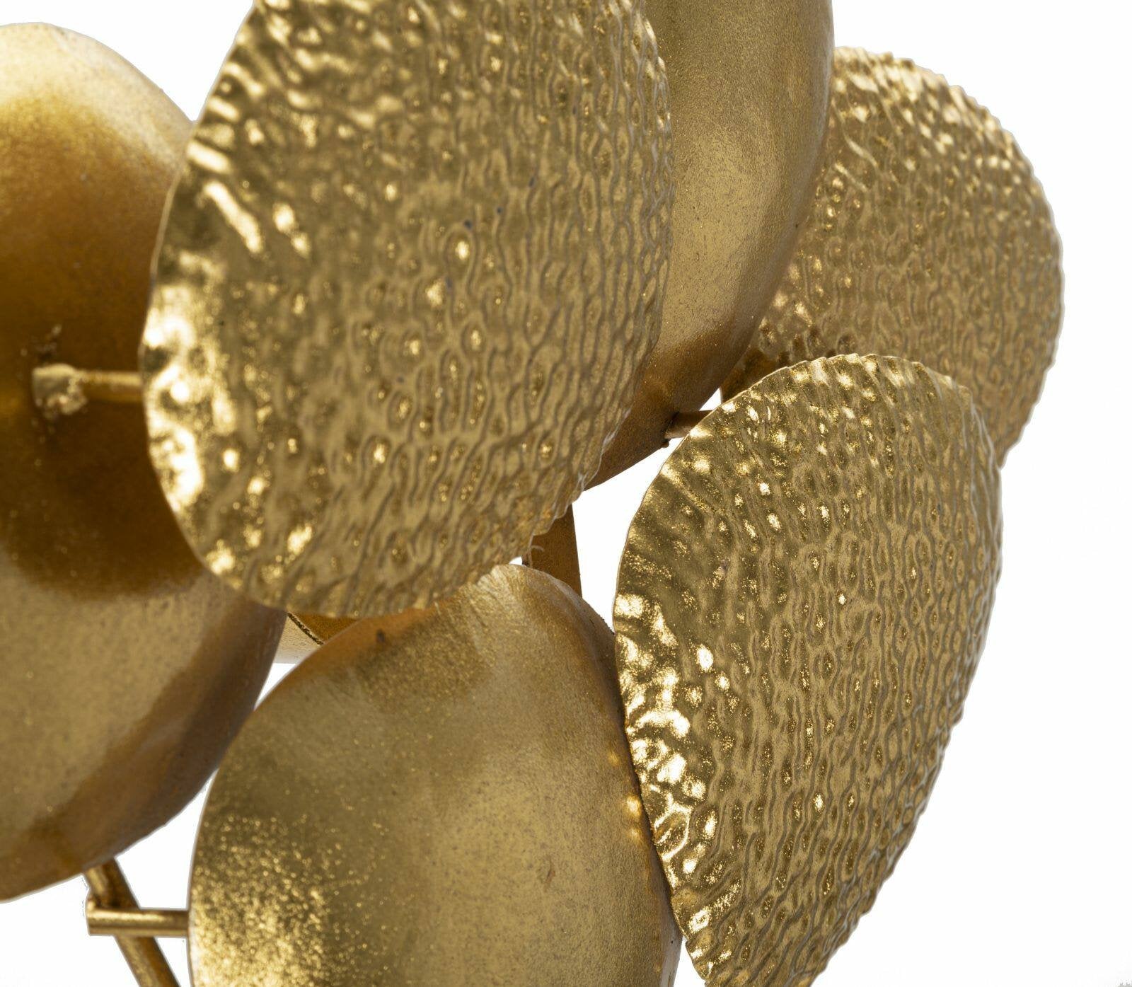 Lampada da parete Eraclea, Luminaria da parete, Luce a muro, Faretto a muro, 44x11 h28 cm, Oro