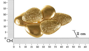 Lampada da parete Eraclea, Luminaria da parete, Luce a muro, Faretto a muro, 44x11 h28 cm, Oro