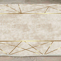 Vermilion, Tappeto Materiale Struttura in Velluto, 200x80 cm Multicolore