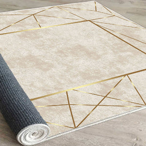 Vermilion, Tappeto Materiale Struttura in Velluto, 200x80 cm Multicolore