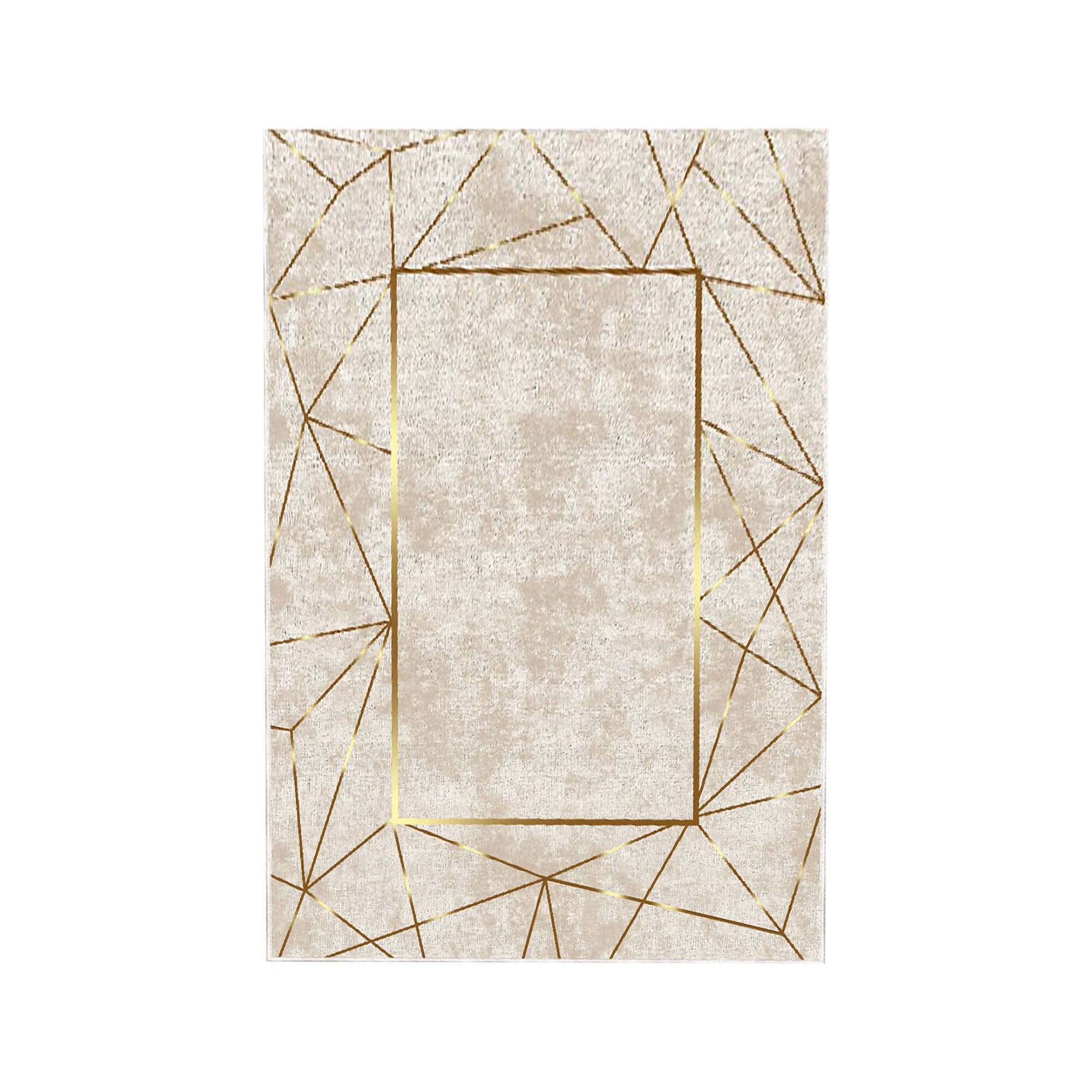 Vermilion, Tappeto Materiale Struttura in Velluto, 150x80 cm Multicolore